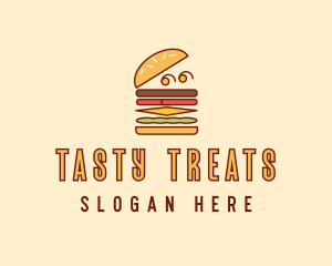 Burger Fast Food logo design