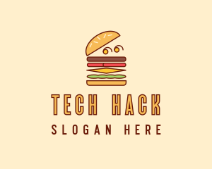 Burger Fast Food logo design