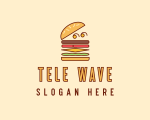 Burger Fast Food logo design