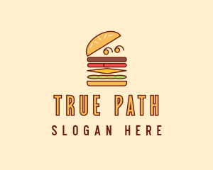 Burger Fast Food logo design