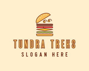 Burger Fast Food logo design