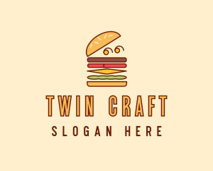 Burger Fast Food logo design