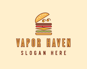 Burger Fast Food logo design