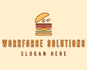 Burger Fast Food logo design