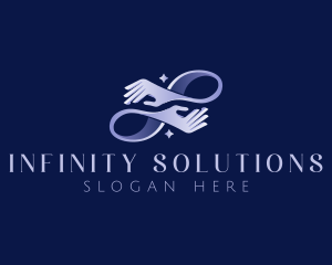 Hand Infinity Lifestyle logo design