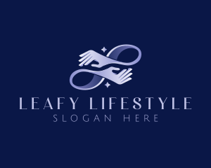 Hand Infinity Lifestyle logo design