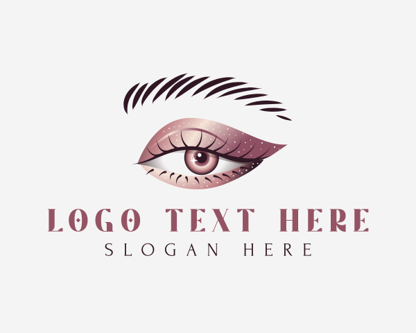 Brow Lamination logo example 3