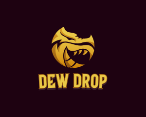 Monster Dragon Avatar logo design