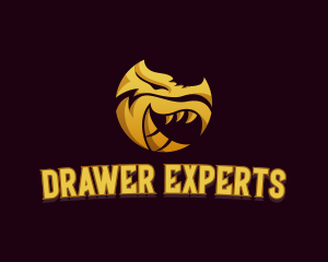 Monster Dragon Avatar logo design