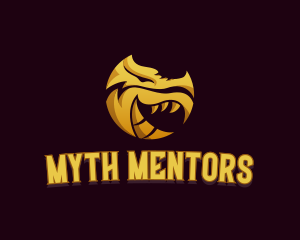 Monster Dragon Avatar logo design