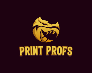 Monster Dragon Avatar logo design