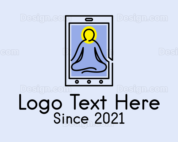 Online Yoga Class Logo