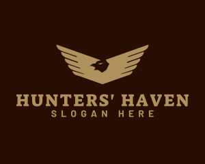 Hunter Hawk Aviation logo design