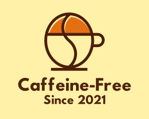 Coffee Bean Cup logo design