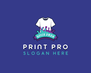 Printing Shirt Apparel logo
