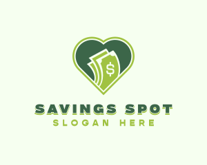 Savings Loan Rebate logo design