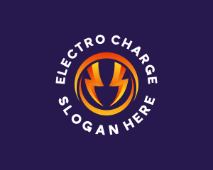 Electrical Energy Charge logo design