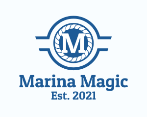 Marine Navy Sailor logo design