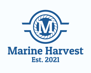 Marine Navy Sailor logo design