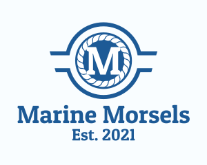 Marine Navy Sailor logo design