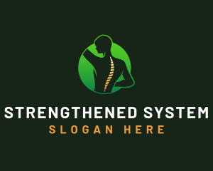 Health Spine Treatment logo design