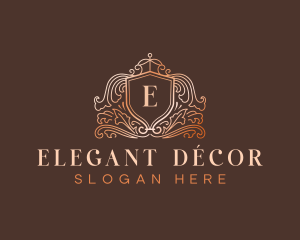 Decorative Royal Crest logo design