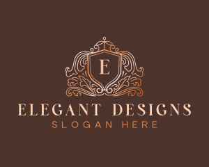 Decorative Royal Crest logo design