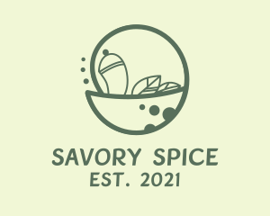 Cooking Herb Spice logo design