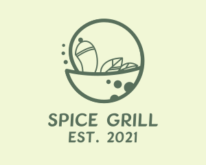 Cooking Herb Spice logo design