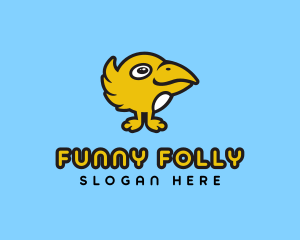 Animal Cartoon Bird logo design