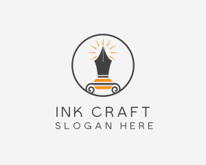 Ink Pen Publisher logo design