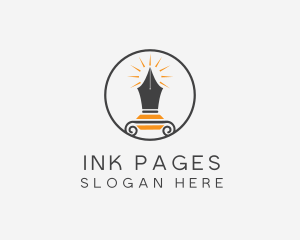 Ink Pen Publisher logo design