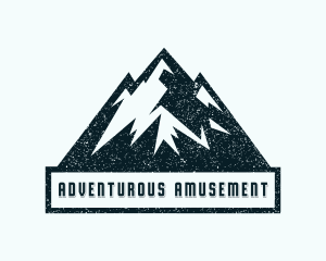 Travel Mountain Adventure logo design