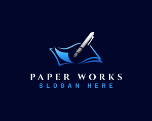 Pen Paper Publishing logo design