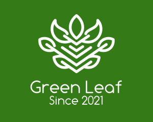 Organic Herb Plant  logo