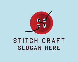 Red Button Sewing logo