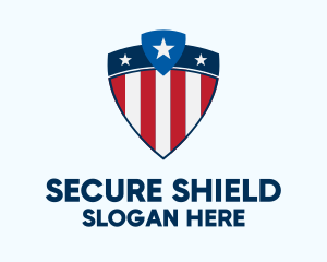 Stars & Stripes Shield logo