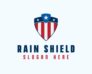 Stars & Stripes Shield logo design