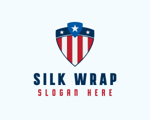 Stars & Stripes Shield logo design