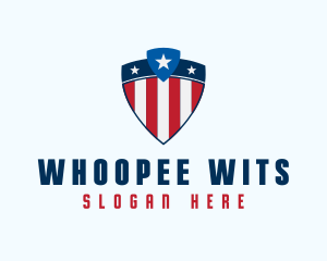 Stars & Stripes Shield logo design