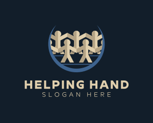 Helping Hand People Charity logo design