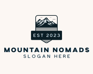 Outdoor Mountain Travel logo design