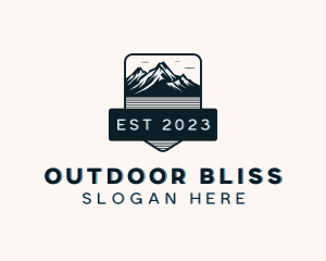 Outdoor Mountain Travel logo design