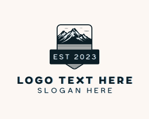 Ridge - Outdoor Mountain Travel logo design