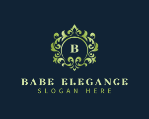 Elegant Floral Vines logo design