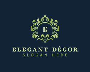 Elegant Floral Vines logo design