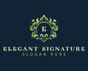 Elegant Floral Vines logo design