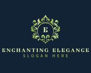 Elegant Floral Vines logo design