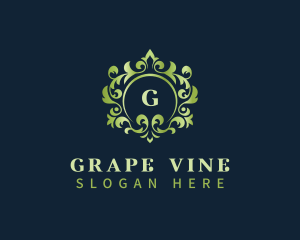 Elegant Floral Vines logo design