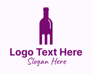 Liquor Bottle Distillery logo